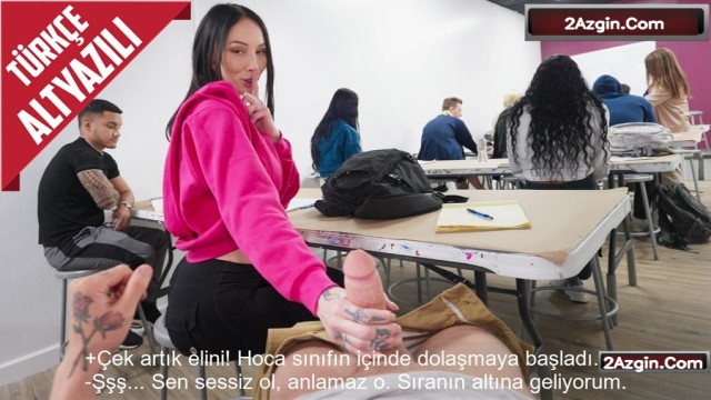 Dershanede Erkek Arkadaşının Sikini Okşarken Zevke Getiriyor – Sikiş Filmi Türkçe izle